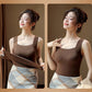🔥Last Day 49% Off - Women’s U Neck Thermal Tank Tops with Built-In Bra