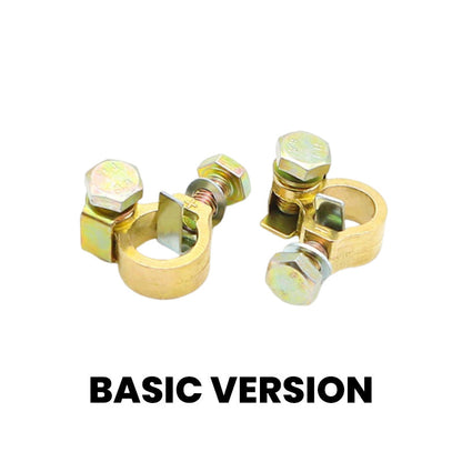 Durable Brass Battery Terminal Connectors Set for Cars