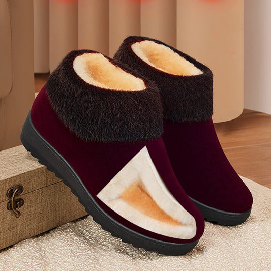 Women’s Winter Plush-Lined Non-Slip Shoes