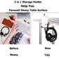 2 in 1 Desk Cup Holder with Headphone Hanger