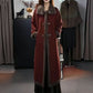 Stylish Plush Lined Overcoat for Women