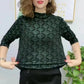 Women’s High-end Textured Thickened Semi Turtleneck Bottom Shirt