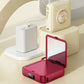 Compact Power Bank with Mirror & 4 Cables