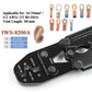 Battery Lugs and Open Barrel Connectors Crimping Tool