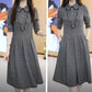 Women's Plaid A-Line Dress