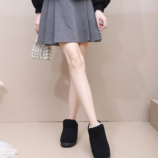 Women's Warm Fluffy Slip-On Boots