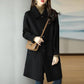 Ideal Gift - Women's Thick Mid-Length Coat for Autumn/Winter
