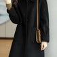 Ideal Gift - Women's Thick Mid-Length Coat for Autumn/Winter