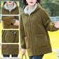 [Winter Gift for Mom] Women's Warm Full-Zip Hooded Jacket
