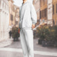 Loose Casual Hooded Sweatshirt & Pants