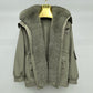 Women’s Luxury Faux Fur-Lined Parka Jacket
