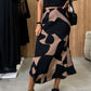 Women's Leopard Printed Casual Skirt