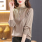 Women’s Elegant Mock Neck Pullover Tops