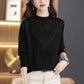 Women’s Elegant Mock Neck Pullover Tops