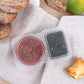 Double Compartment Condiment Container