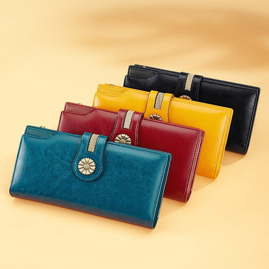 Women's Vintage Premium Artificial Leather Wallet
