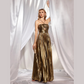 Elegant Spaghetti Strap Maxi Evening Dress