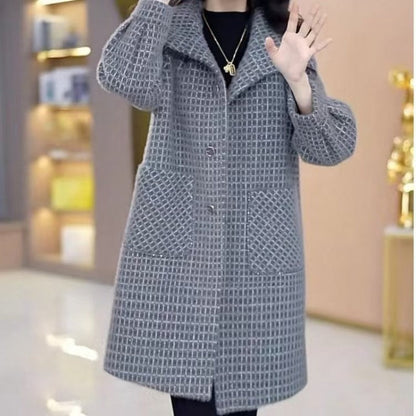 Women's Stylish Hooded Long Coat