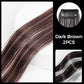 Invisible Clip-in Hair Extensions with Hair Tinsel