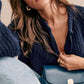 Chunky Knit Cardigan Sweater for Women