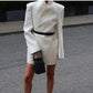 Women's Elegant Tailored Blazer Dress