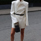 Women's Elegant Tailored Blazer Dress