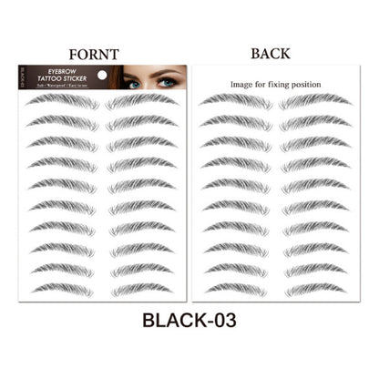 Long-Lasting 3D Waterproof Eyebrow Tattoo Sticker