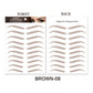 Long-Lasting 3D Waterproof Eyebrow Tattoo Sticker