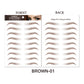 Long-Lasting 3D Waterproof Eyebrow Tattoo Sticker