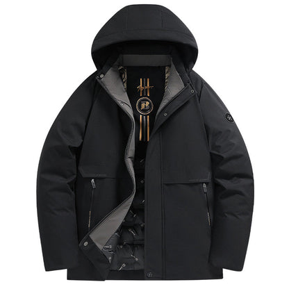 Men's Windproof Thermal Parka Coat