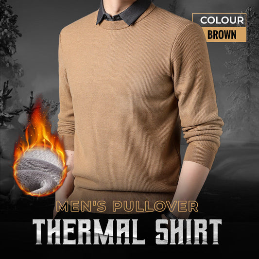 🔥Last day promotion 50% off🔥Men's Pullover Thermal Shirt