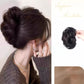 Wig Hair Clip Messy Bun Hairstyle