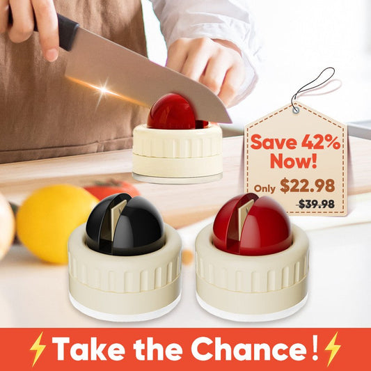 ⚡ Kitchen must-have ⚡60% OFF - Suction base sharpener