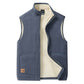 Men's Double-Sided Plush Warm Vest Coat