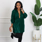 Women's Shiny Sequins Mid-Length Shirt