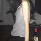 Women's V-Neck Sequin Sleeveless Tank Top