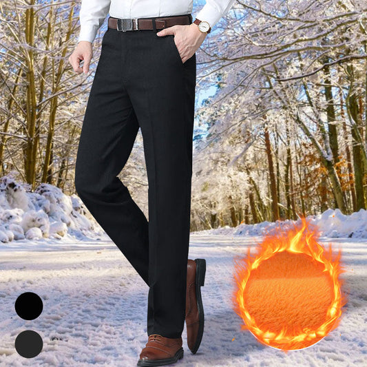 Gift Choice - Men's Winter Warm Straight Thickened Casual Pants