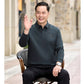 Men's Padded Warm Lapel Faux Two-Piece Top