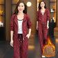 Winter Zip-Up Hoodie Top & Pants 2-Piece Set