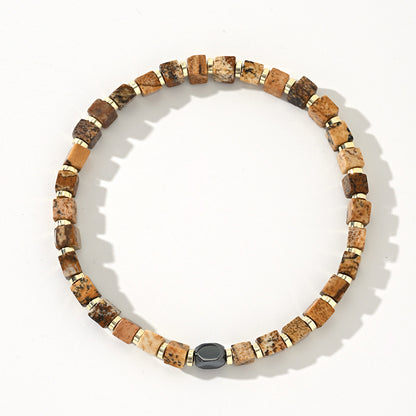 Men's Fashion Square Geometric Bracelet