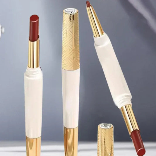🎉Spring Hot Sale🎉2-in-1 Waterproof Lipstick & Lip Liner