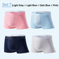 🔥HOT SALE 50% OFF 🔥 4pcs Men's Large Size Ice Silk Breathable Briefs