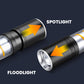 Multifunctional Super Bright USB Rechargeable Camping Flashlight