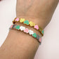 Forever Love Heart Titanium Steel Bracelet For Women