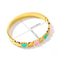 Forever Love Heart Titanium Steel Bracelet For Women