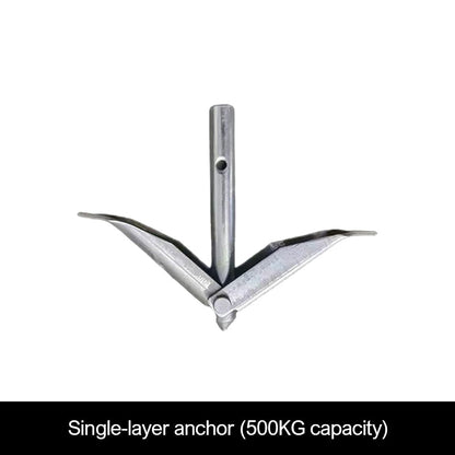 Punch-Free Durable Barbed Ground Shed Anchor