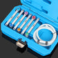 7-12mm Brake Bleeder Wrench Set with Silicone Hose