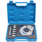 7-12mm Brake Bleeder Wrench Set with Silicone Hose