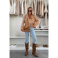 Stylish Women's Long Sleeve Drawstring Short Jacket Coat