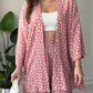 Women's Fashion Cardigan Top ＆ Pants Two Piece Set